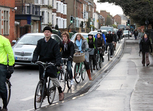Cycling Oxford Iffley Road