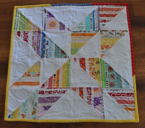 selvage pinwheel quilt for PQS5