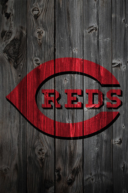 cincinnati reds wallpaper and accessories. Cincinnati Reds Wood iPhone 4 Background