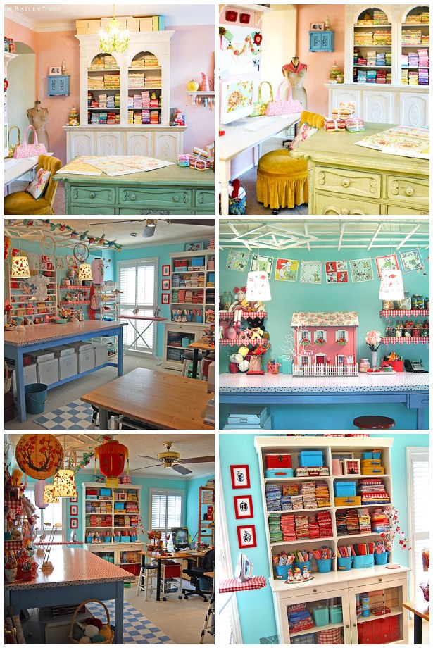 Favorite "Famous" Sewing Rooms