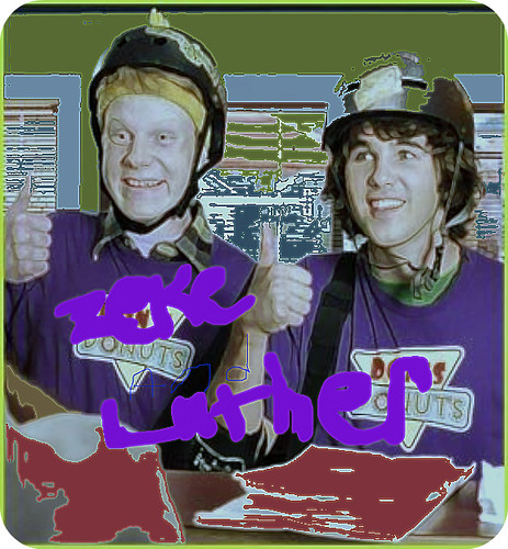 zeke and luther logo. ZEKE AND LUTHER. i love them who else doez??:)