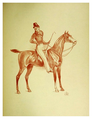 022-Pantalon de montar a la cosaca 1817-Le chic à cheval histoire pittoresque de l'équitation 1891- Louis Vallet