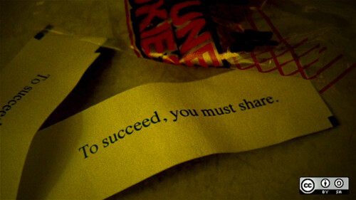 Fortune cookie says: To succeed, you mus by opensourceway, on Flickr