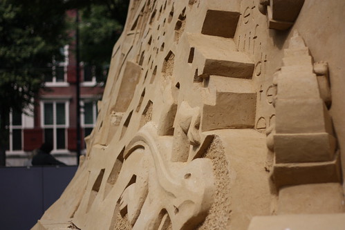 Esculturas de areia em Haia - 2010