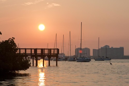 sunrise in Sarasota Bay