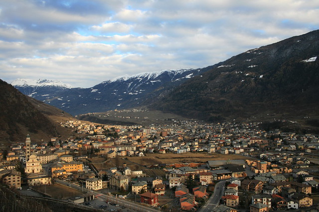Panoramica di Tirano (di Eugenio Danise)