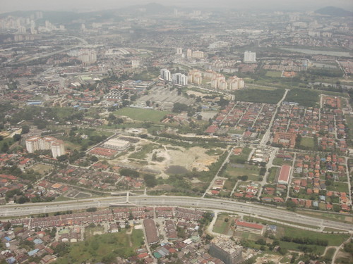 KL by air - city
