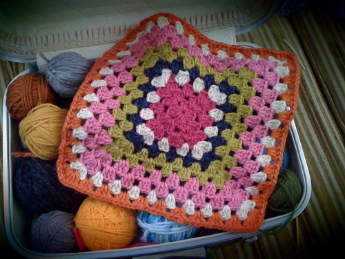 Crocheting...