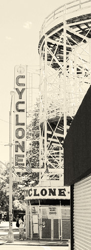 Step right up, only eight bucks a head, no one's ever died on the Cyclone... {wicked grin}
