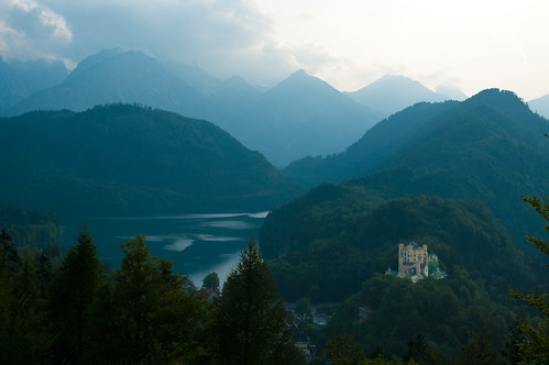 Hohenschwangau Castle and the Alpsee