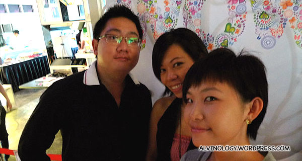 (L to R): Me, Janet and Han Joo