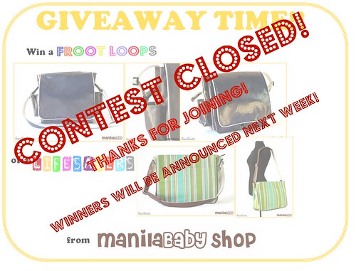 giveaway - contest closed
