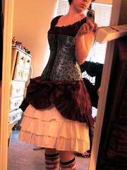 Steampunk Outfit Tryout Side