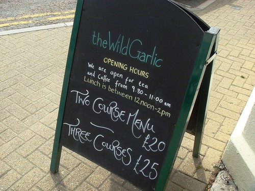 The Wild Garlic - Sign