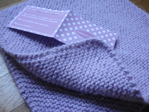 comment tricoter une couverture de bebe
