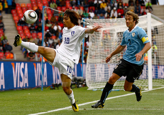 Octavos de Final: Uruguay 2 Corea del Sur 1