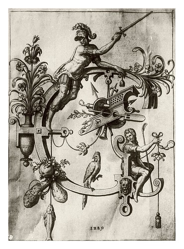 008-Letra G-Germanico-Neiw Kunstliches Alphabet 1595- Johann Theodor de Bry