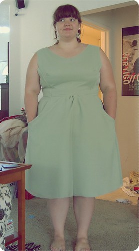 Dress I had to make for the wedding after I found out my original dress wasn't going to work. 