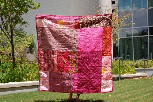 lori's quilt - the back