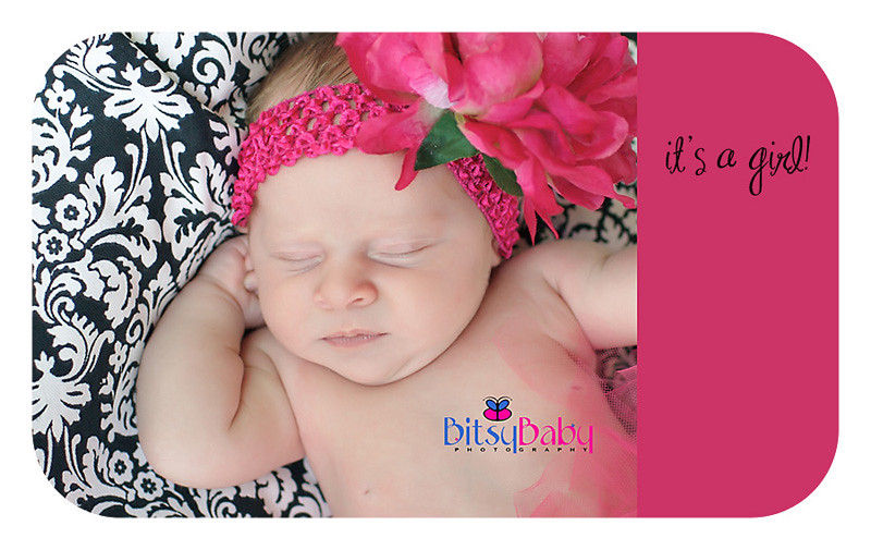 it's a girl {maryland baby photographer}