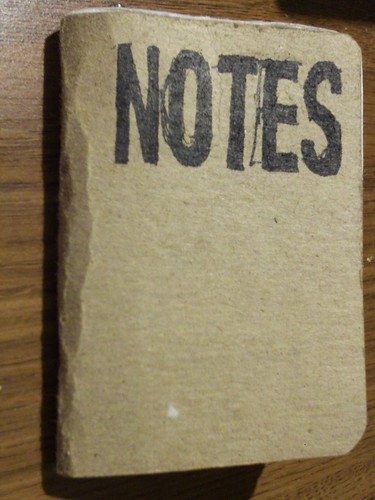 Overall shot of the notebook.