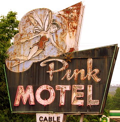 Pink Motel - Cherokee, NC