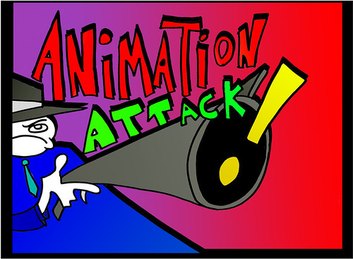 Animation Attack! 2010 flyer