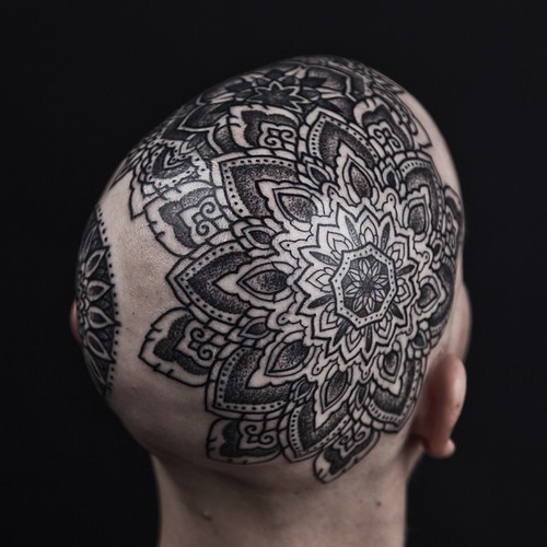 mandala tattoos by Thomas Hooper by Reclamation Dept