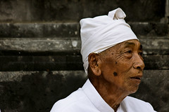 Balinese Old Man | Waited For His Son by NovriWahyuPerdana