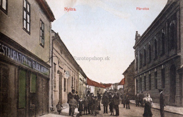 Fotografia Nitra, Párovská ulica okolo roku 1913