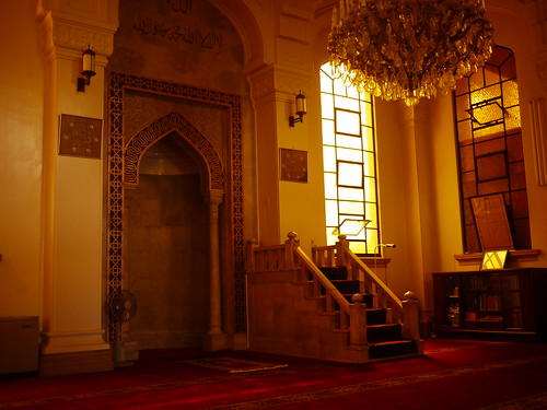 Inside Kobe masjid