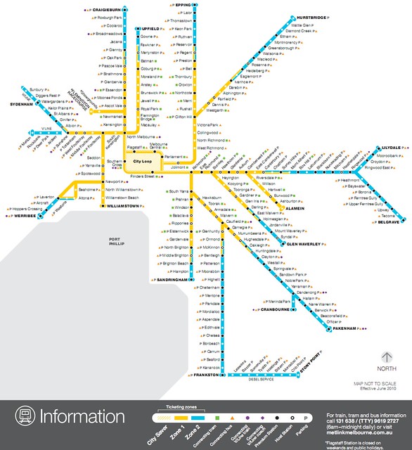 Train map showing committed Host/Premium stations
