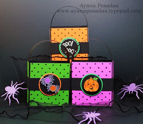 Halloween Polka-Dot Treat Bags (9)