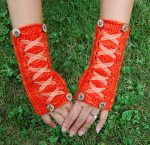 SMSS Corseted Mitts--Orange BLACK FRIDAY 