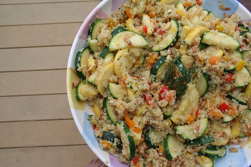 Quinoa Salad with Toasted Almonds