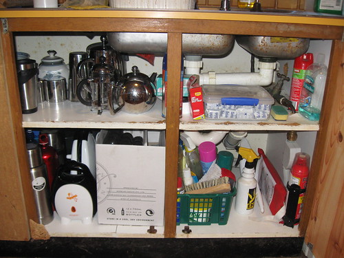 Under the sink (after)