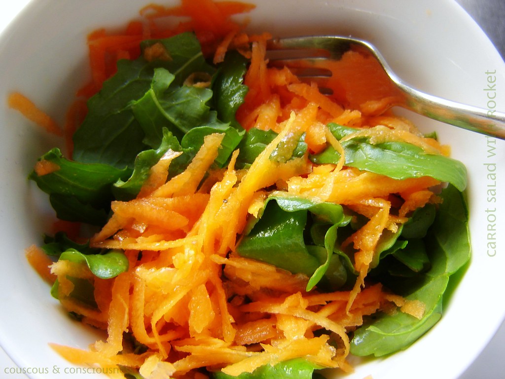Carrot Salad with Rocket, edited 2