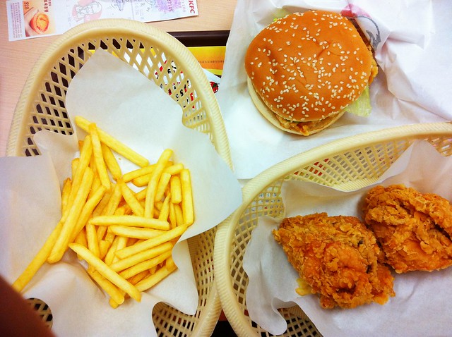 2011.2.12 My lunch :KFC