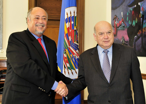 Secretario General de la OEA se reúne con el Subsecretario para América Latina y el Caribe de México