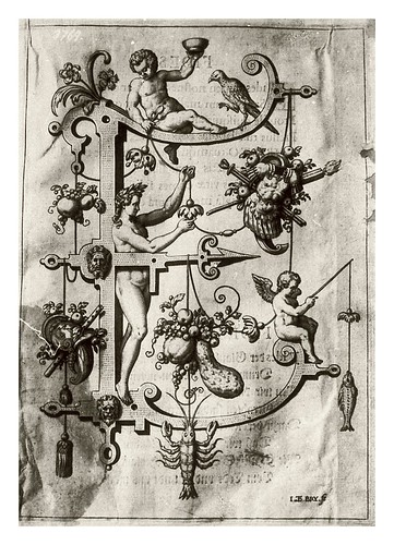 006-Letra E- Eros-Neiw Kunstliches Alphabet 1595- Johann Theodor de Bry