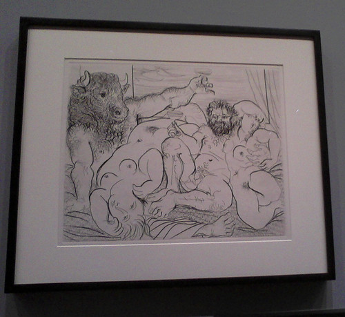 Picasso's Minotaur Bacchanal