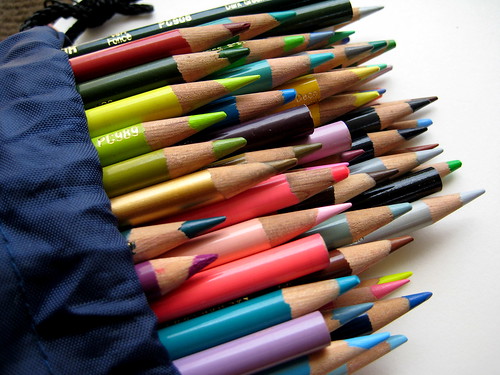 Prismacolor colored pencils