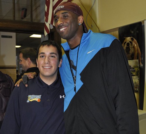 Kobe Bryant In High School Basketball. Noah with Kobe Bryant
