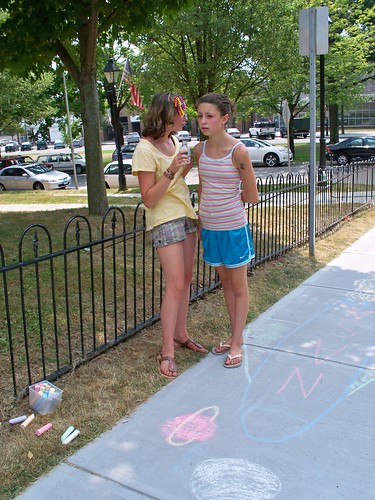 Sidewalk Chalk fun July 2010 016