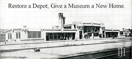 Support the renovation of the Joplin Union Depot as a new home for the Joplin Museum Complex!