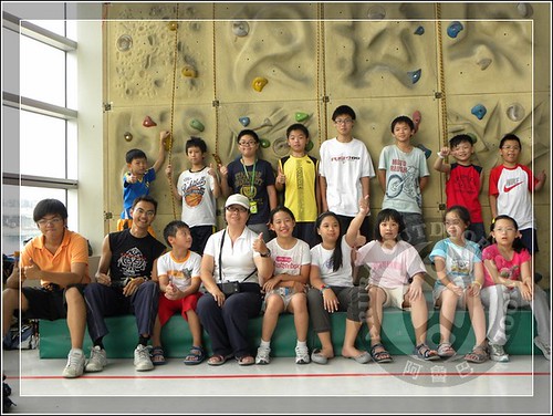20100707阿魯巴攀岩課程夏令營11