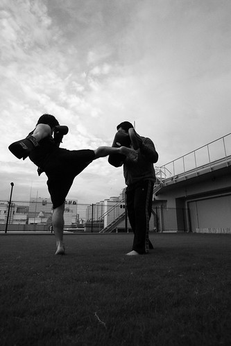 kickboxing training by TomenoNaoki, on Flickr