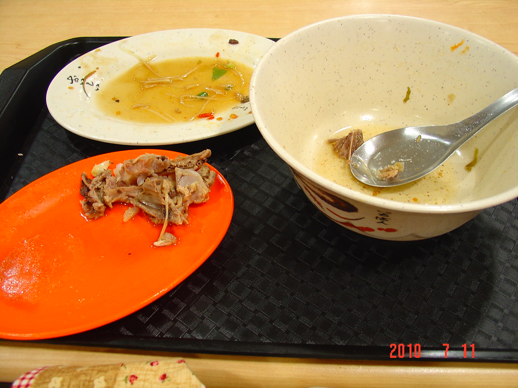 20100711-07鴨玲套餐吃完了