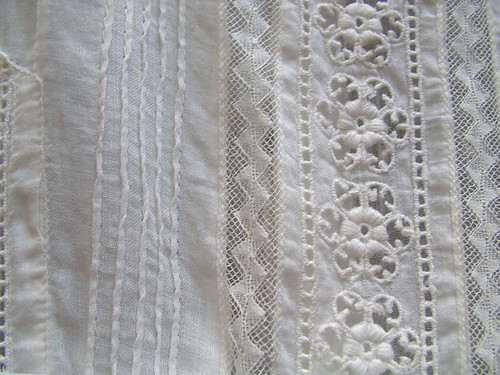 french lace and swiss embroidery
