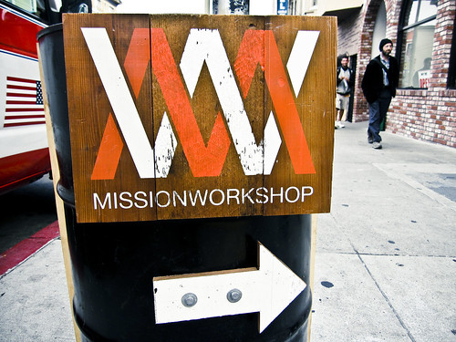 Mission Workshop Sign